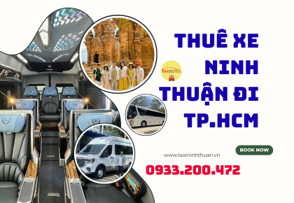 Thuê xe ninh thuận đi tp.hcm