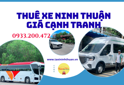 Thuê xe ninh thuận giá cạnh tranh