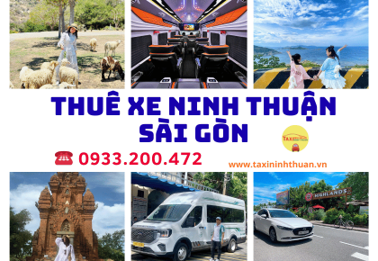 Thuê xe Ninh Thuận Sài Gòn