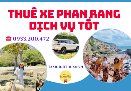 Thuê xe phan rang dịch vụ tốt