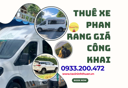 Thuê xe phan rang giá công khai