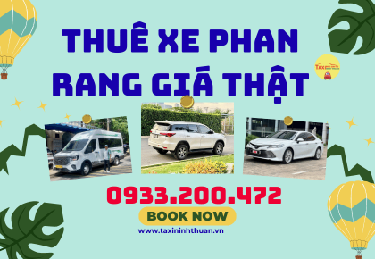 Thuê xe phan rang giá thật
