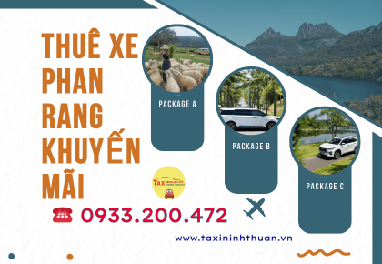 Thuê xe phan rang khuyến mãi