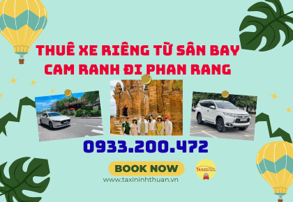 Thuê Xe Riêng Từ Sân Bay Cam Ranh Đi Phan Rang