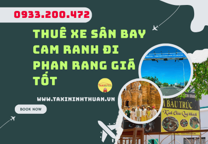 Thuê Xe Sân Bay Cam Ranh Đi Phan Rang Giá Tốt