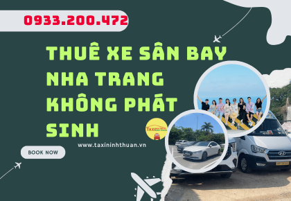 Thuê Xe Sân Bay Nha Trang Không Phát Sinh