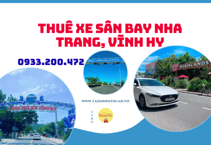 Thuê Xe Sân Bay Nha Trang, Vĩnh Hy