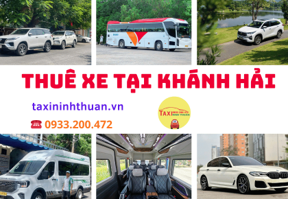 Thuê xe tại Khánh Hải
