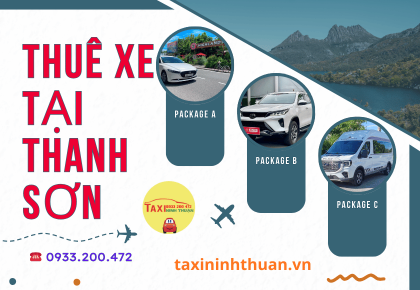 Thuê xe tại Thanh Sơn