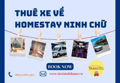 Thuê Xe Về Homestay Ninh Chữ