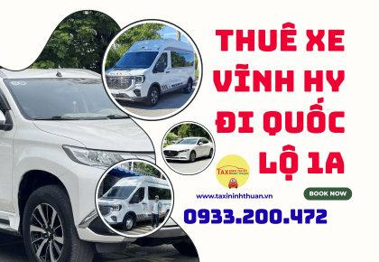 Thuê xe vĩnh hy đi quốc lộ 1A