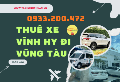 Thuê xe Vĩnh hy đi vũng tàu