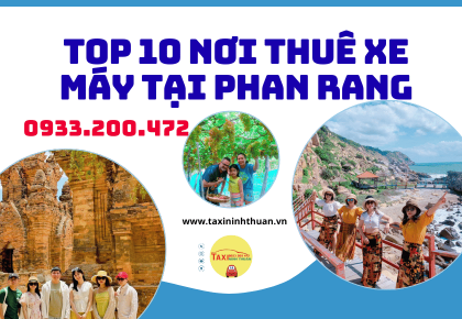 Top 10 nơi thuê xe máy tại phan rang