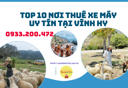 Top 10 nơi thuê xe máy uy tín tại vĩnh hy