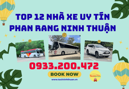 Top 12 nhà xe uy tín phan rang ninh thuận