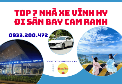 Top 7 nhà xe vĩnh hy đi sân bay cam ranh
