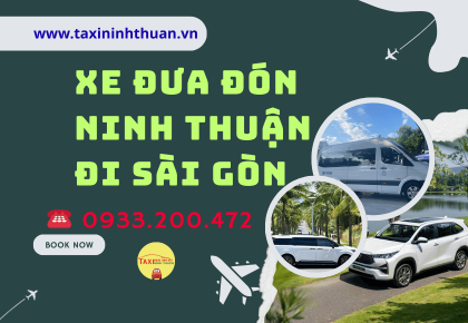 Xe đưa đón Ninh Thuận đi Sài Gòn