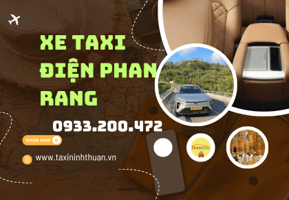 Xe taxi điện Phan Rang