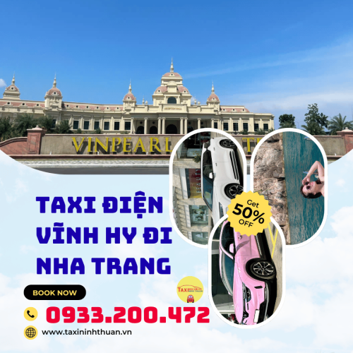Taxi điện Vĩnh Hy đi Nha Trang