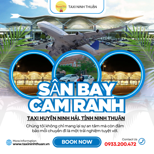 Taxi Huyện Ninh Hải, Tỉnh Ninh Thuận đến Sân Bay Cam Ranh