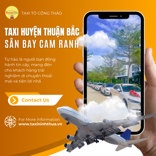 Taxi Huyện Thuận Bắc, Tỉnh Ninh Thuận đến Sân Bay Cam Ranh