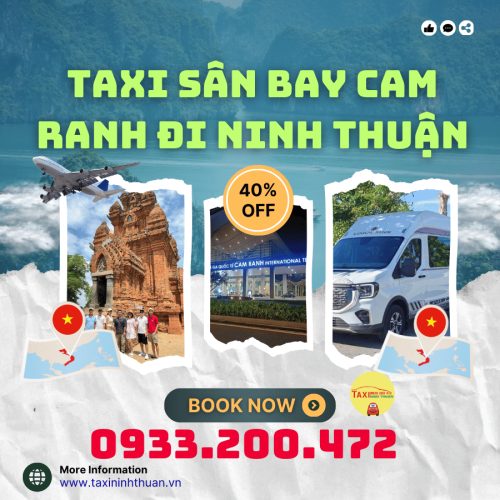 Taxi Sân Bay Cam Ranh đi Ninh Thuận
