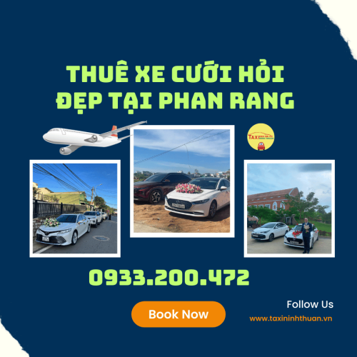 Thuê xe cưới hỏi đẹp tại Phan Rang