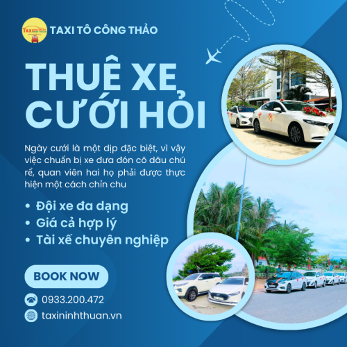 Thuê Xe Cưới Hỏi Ninh Thuận Giá Rẻ