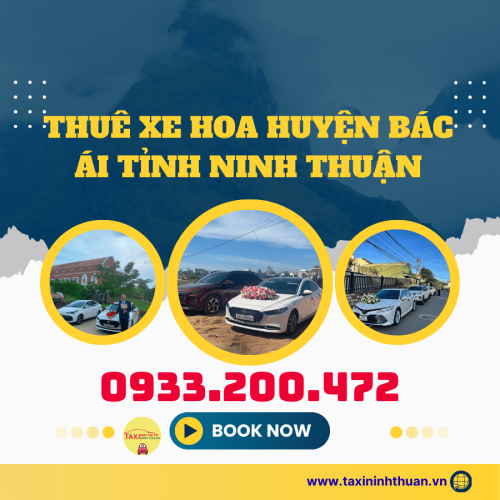 Thuê Xe Hoa Huyện Bác Ái Tỉnh Ninh Thuận