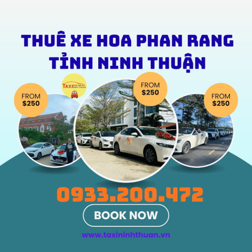 Thuê Xe Hoa Phan Rang Tỉnh Ninh Thuận