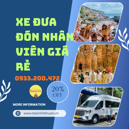 Xe Đưa Đón Nhân Viên Giá Rẻ