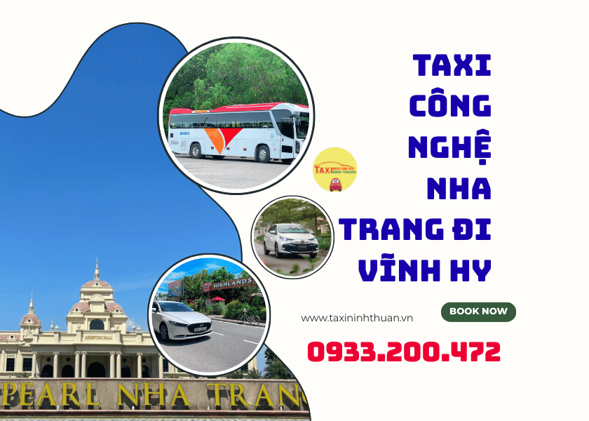 Taxi công nghệ Nha Trang đi Vĩnh Hy