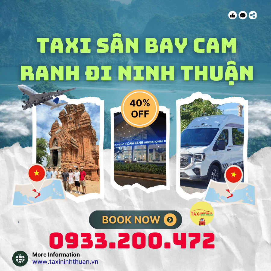 Taxi Sân Bay Cam Ranh đi Ninh Thuận