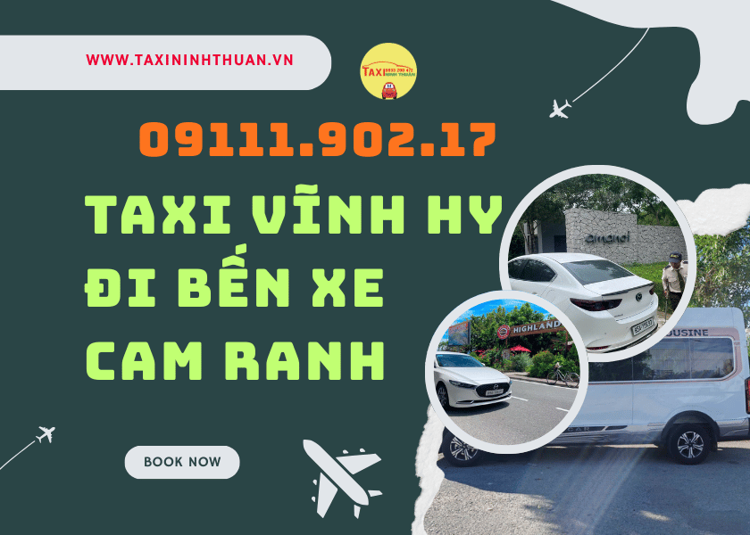 Taxi vĩnh hy đi bến xe cam ranh 