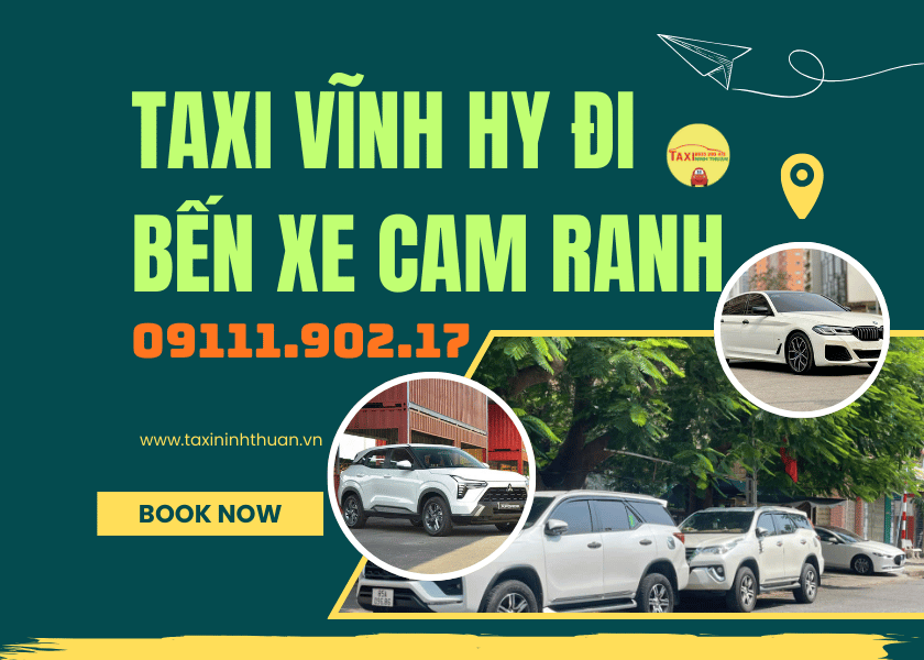 Taxi vĩnh hy đi bến xe cam ranh 