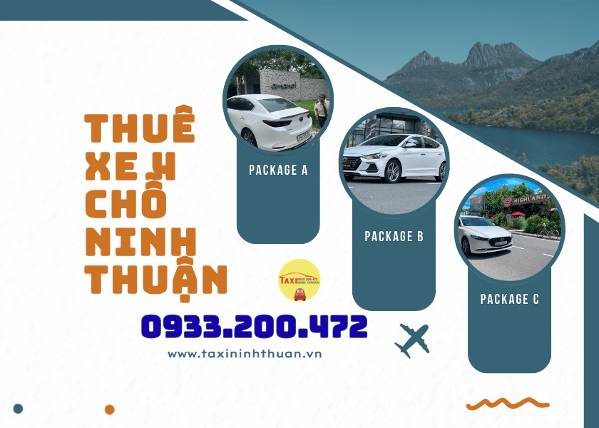 Thuê xe 4 chỗ Ninh Thuận