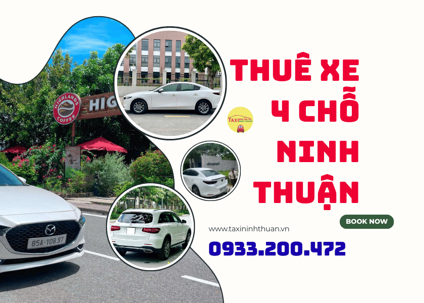 Thuê xe 4 chỗ Ninh Thuận