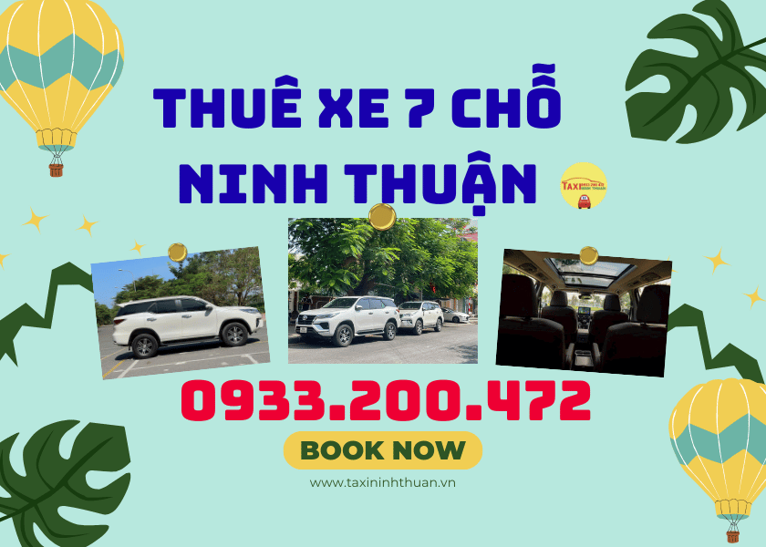 Thuê Xe 7 Chỗ Ninh Thuận