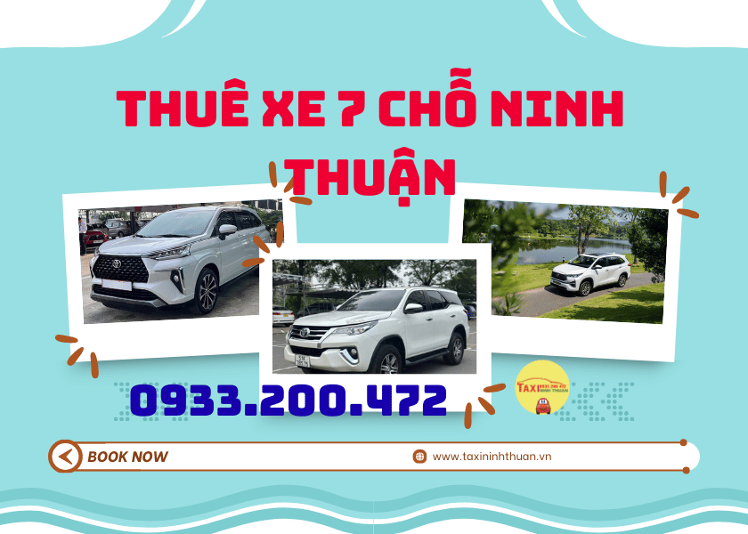 Thuê Xe 7 Chỗ Ninh Thuận