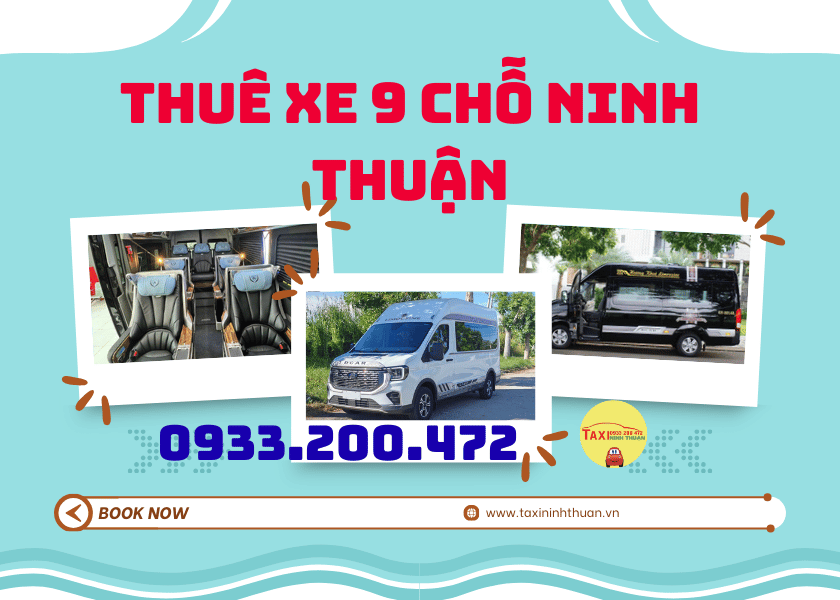 Thuê xe 9 chỗ ninh thuận