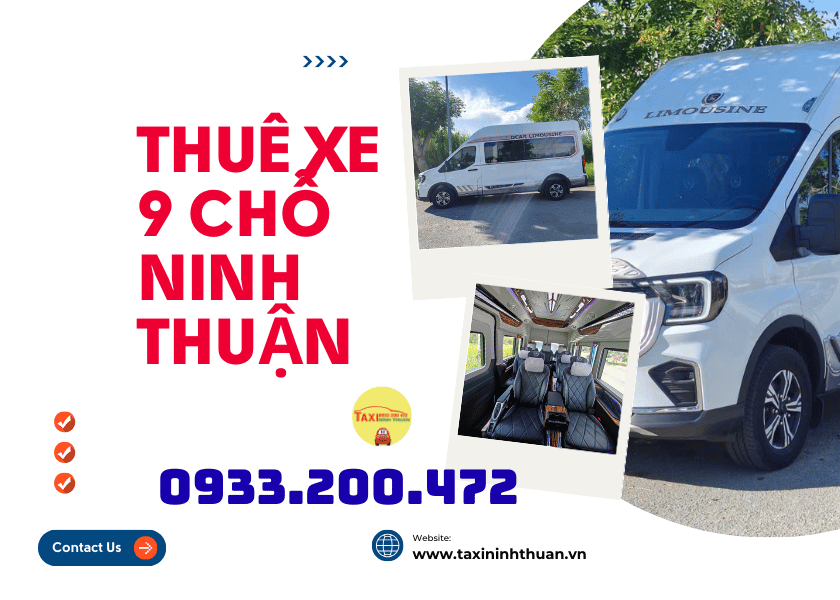Thuê xe 9 chỗ ninh thuận