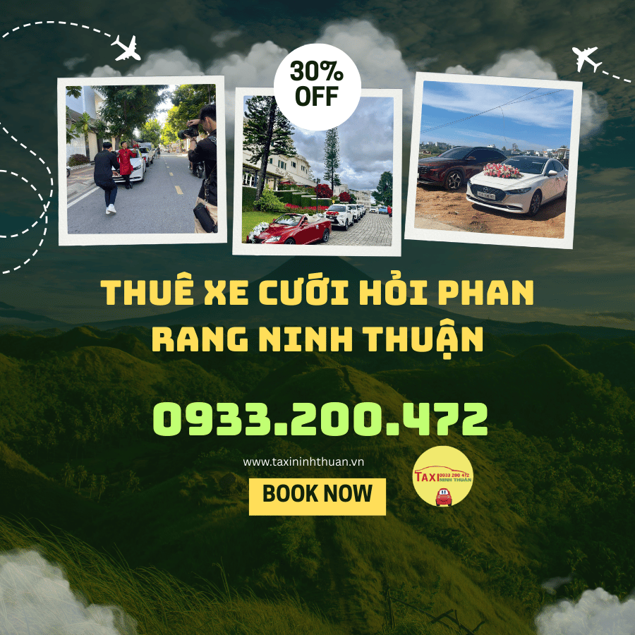 Thuê xe cưới hỏi Phan Rang Ninh Thuận