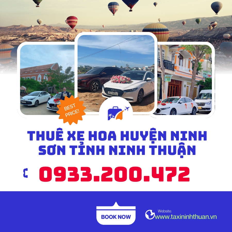 Thuê xe Hoa Huyện Ninh Sơn Tỉnh Ninh Thuận