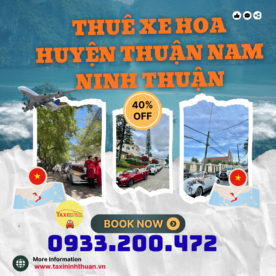 Thuê Xe Hoa Huyện Thuận Nam Ninh Thuận