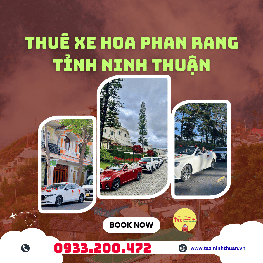 Thuê Xe Hoa Phan Rang Tỉnh Ninh Thuận
