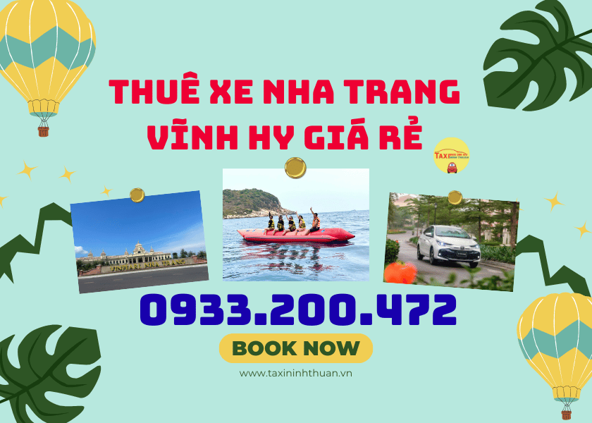 Thuê Xe Nha Trang Vĩnh Hy Giá Rẻ