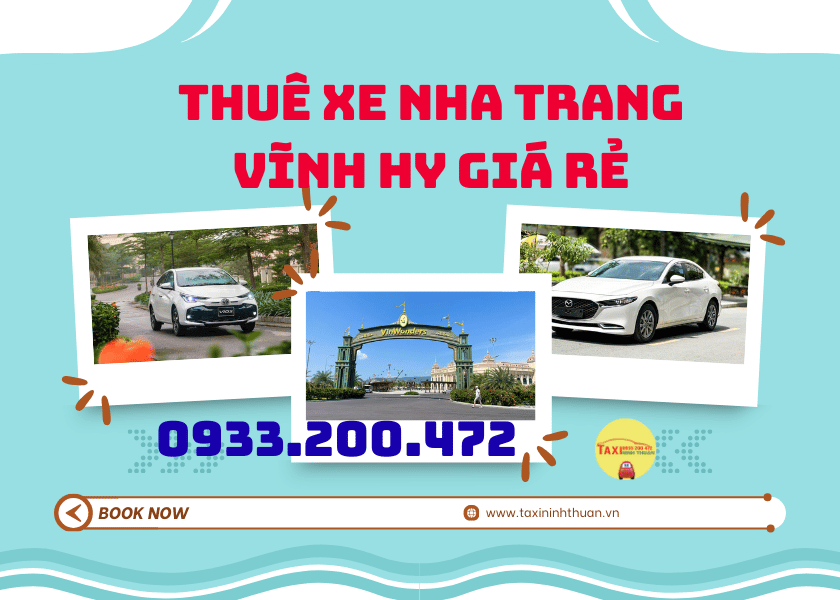 Thuê Xe Nha Trang Vĩnh Hy Giá Rẻ
