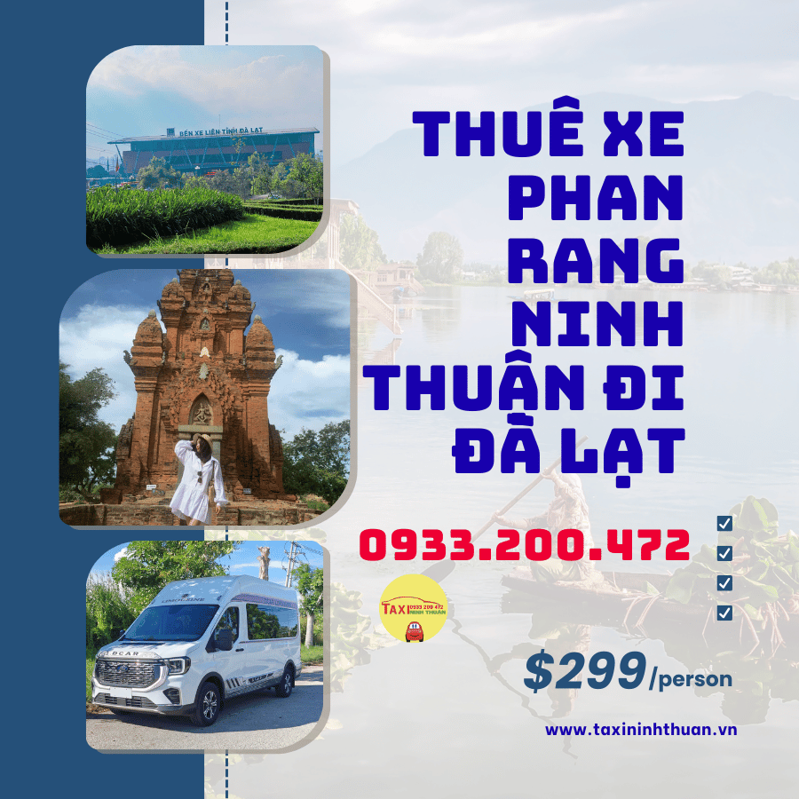 Thuê xe Phan Rang Ninh Thuận đi Đà Lạt