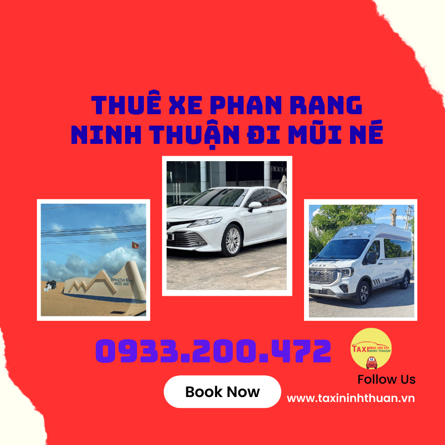 Thuê xe Phan Rang Ninh Thuận đi Mũi Né
