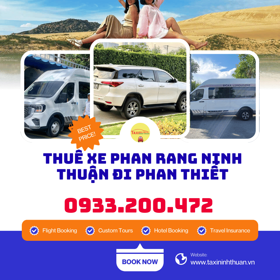 Thuê xe Phan Rang Ninh Thuận đi Phan Thiết